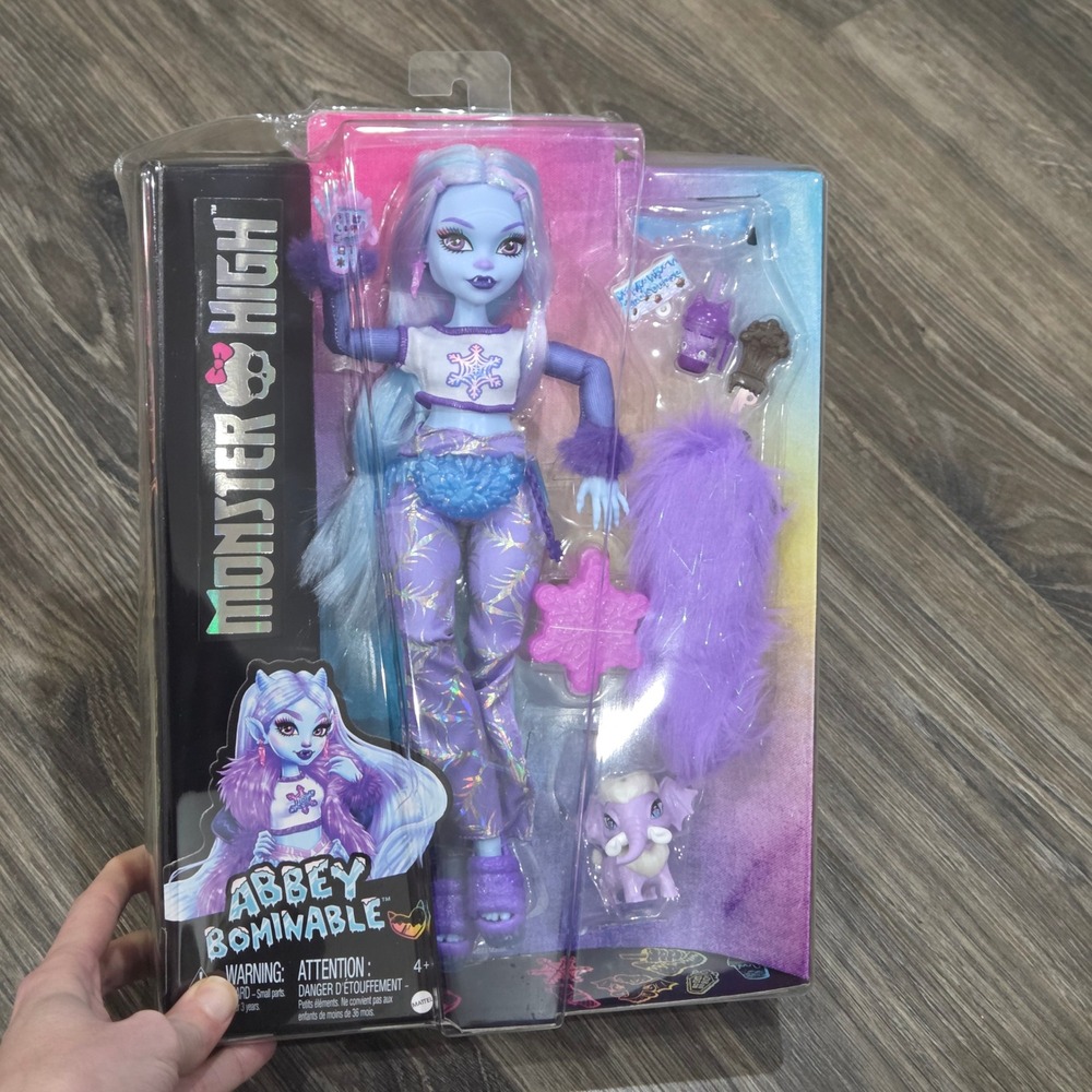 Monster High Abbey Bominable Gen 3 Doll‎ New in Box Collectible - Picture 2 of 6